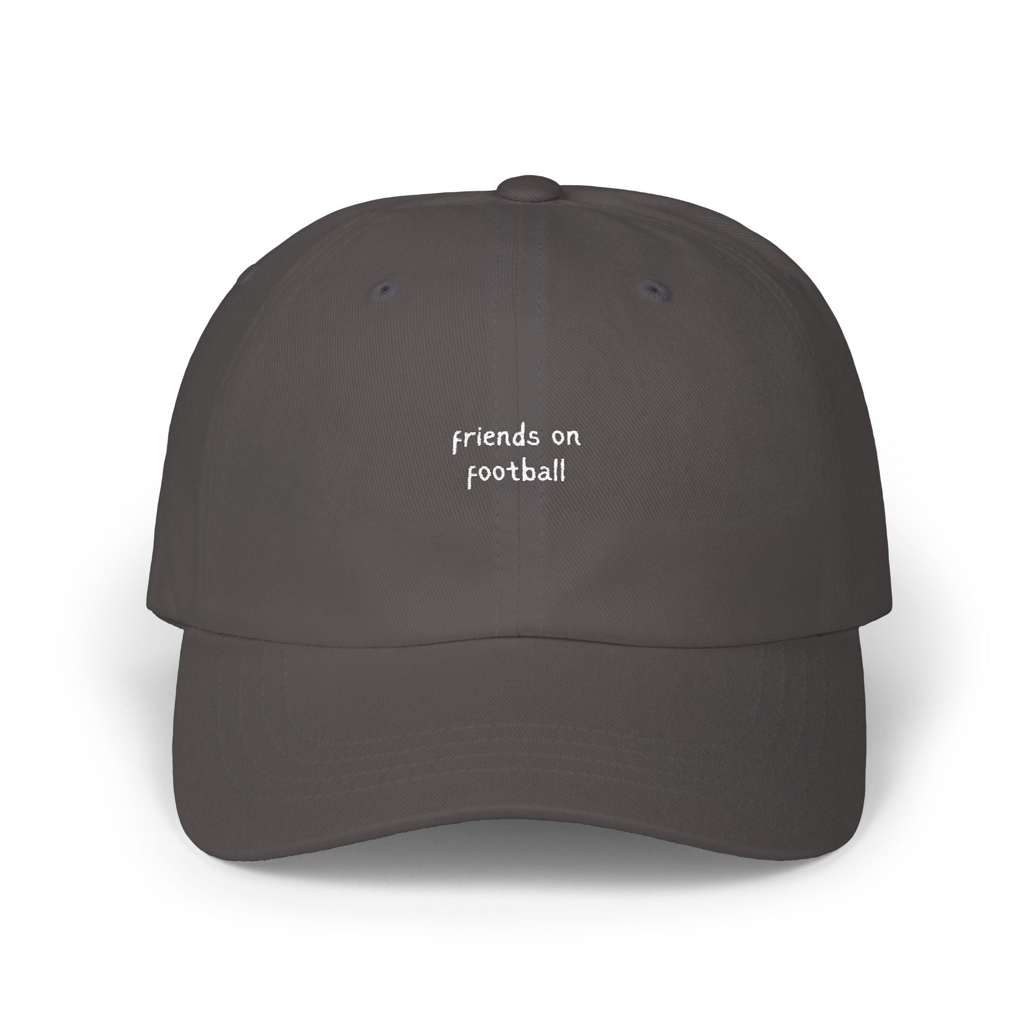 'Friends on Football' Classic Dad Cap - Embroidered