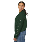Fall Leaves & Pumpkins Crewneck Sweatshirt — Autumn Graphic Pullover