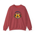 Crewneck Sweatshirt — 'Friends on Football' Headphones Logo