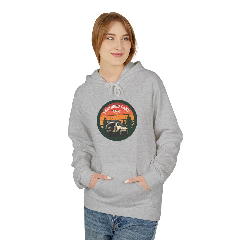 Adventure Jeep Hoodie – "I Don't Need Therapy, I Just Need My Jeep" Vintage Sunset