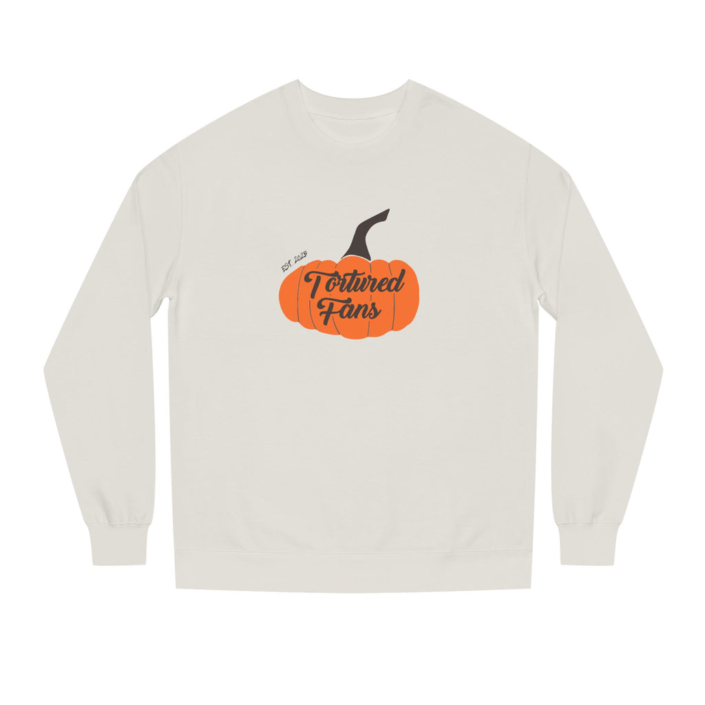 Autumn Pumpkin Sweatshirt - Cozy Fall Apparel, Seasonal Gift, Unisex Crew Neck, Halloween Wear, Pumpkin Spice Lover
