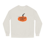 Autumn Pumpkin Sweatshirt - Cozy Fall Apparel, Seasonal Gift, Unisex Crew Neck, Halloween Wear, Pumpkin Spice Lover