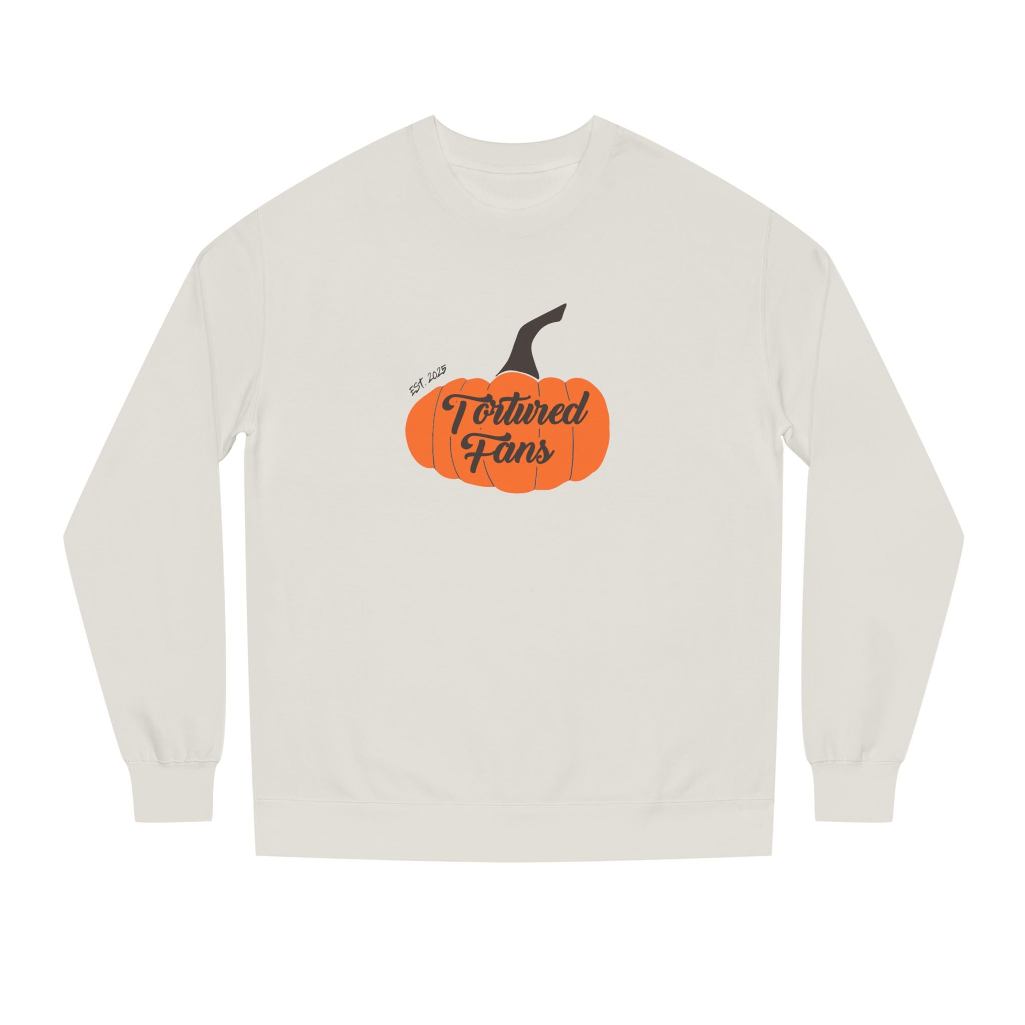 Autumn Pumpkin Sweatshirt - Cozy Fall Apparel, Seasonal Gift, Unisex Crew Neck, Halloween Wear, Pumpkin Spice Lover
