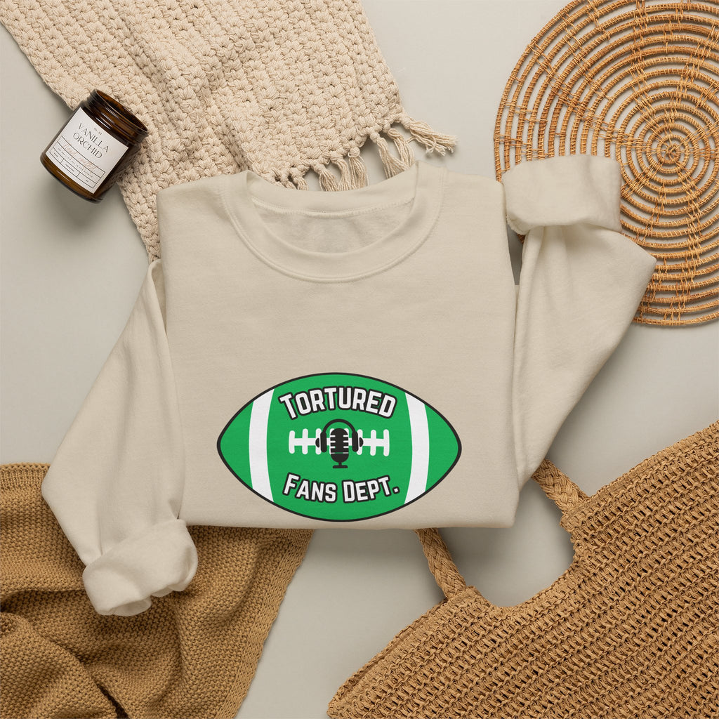 Tortured Fans Dept. Football Crewneck Sweatshirt