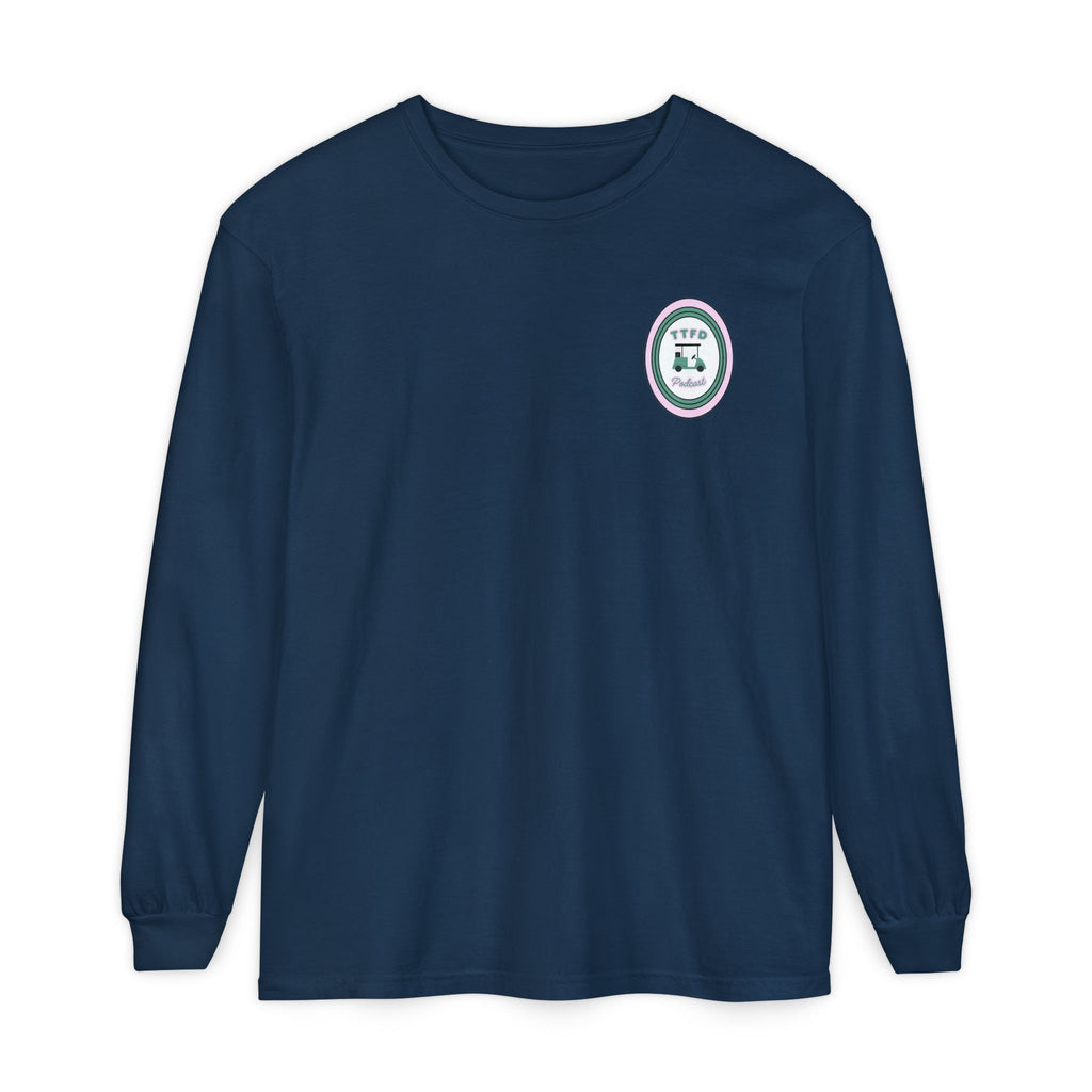TTFD Podcast Golf Long-Sleeve Tee