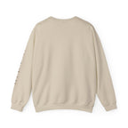 Fall Leaves & Pumpkins Crewneck Sweatshirt — Autumn Graphic Pullover