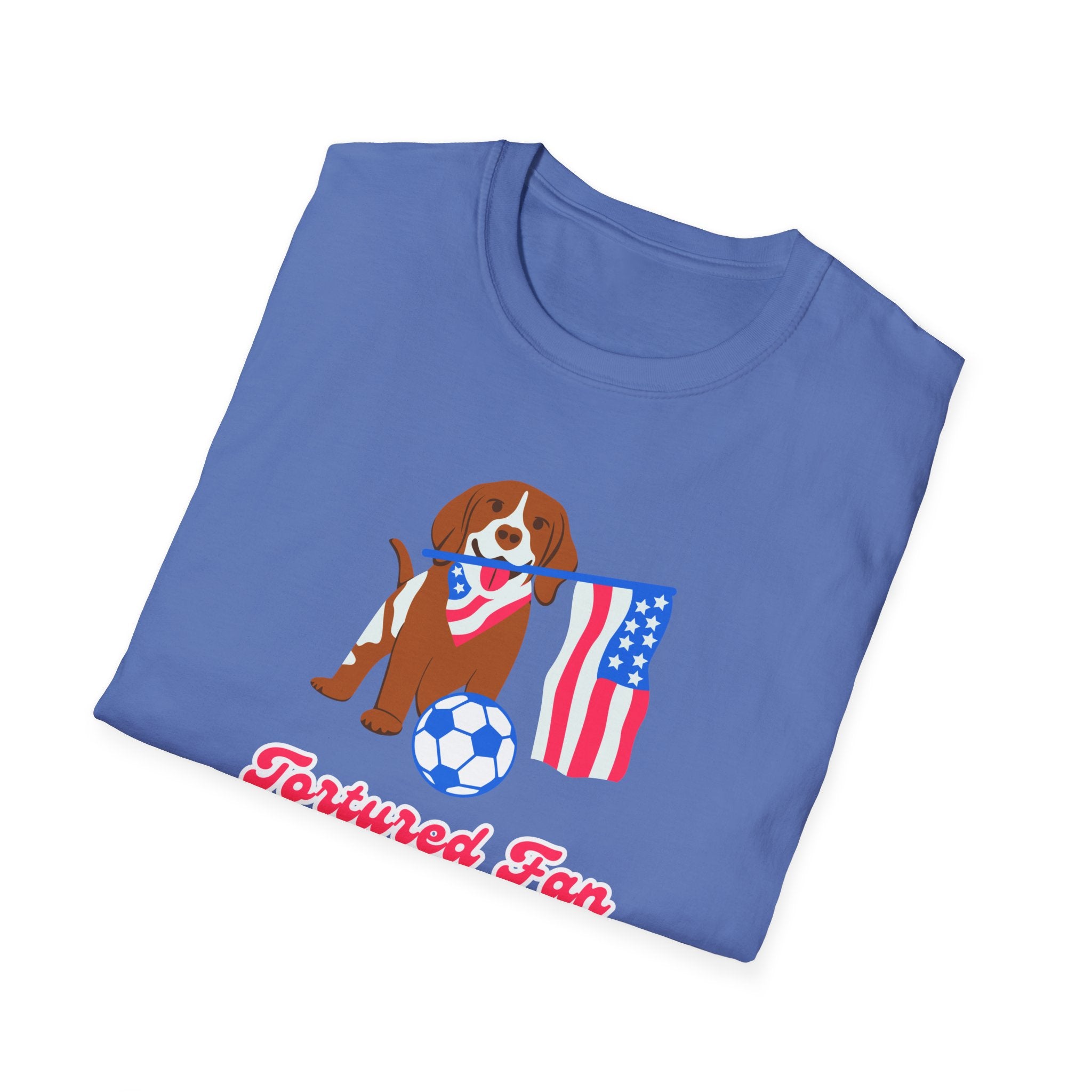American Dog Tortured Fan T-Shirt