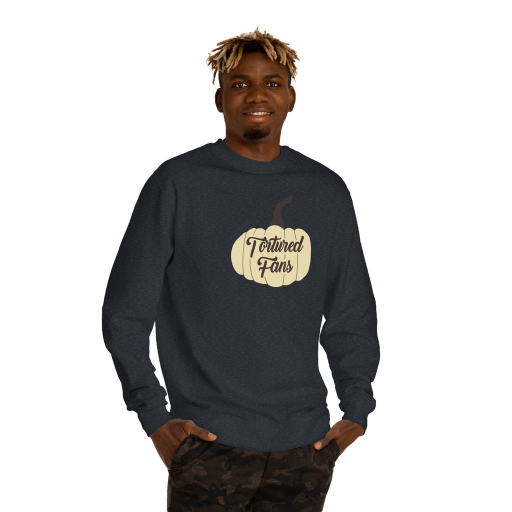 Autumn Pumpkin Sweatshirt - Cozy Fall Apparel, Seasonal Gift, Unisex Crew Neck, Halloween Wear, Pumpkin Spice Lover