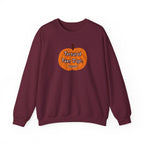 Crewneck Sweatshirt — Pumpkin "Tortured Fan" Halloween Graphic