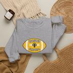 Tortured Fans Dept. Football Crewneck Sweatshirt (Yellow Logo)