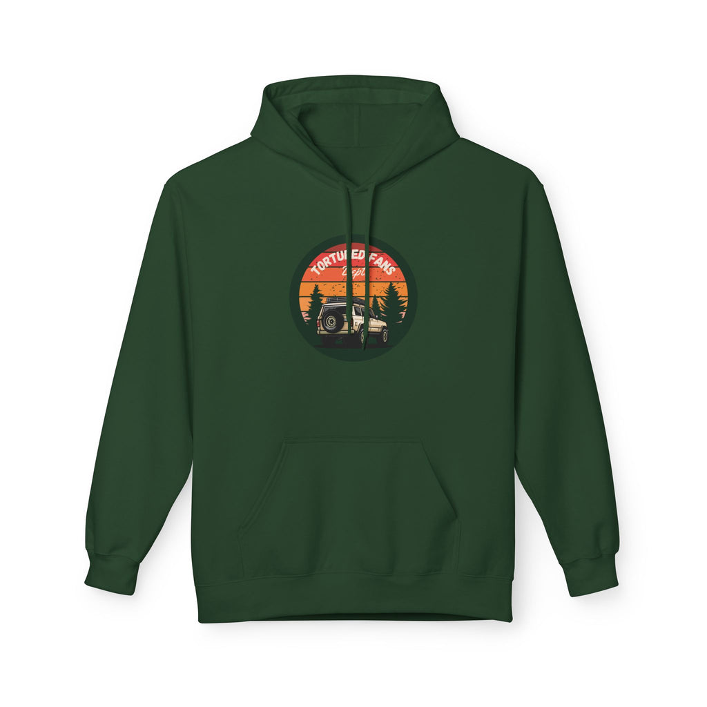 Adventure Jeep Hoodie – "I Don't Need Therapy, I Just Need My Jeep" Vintage Sunset