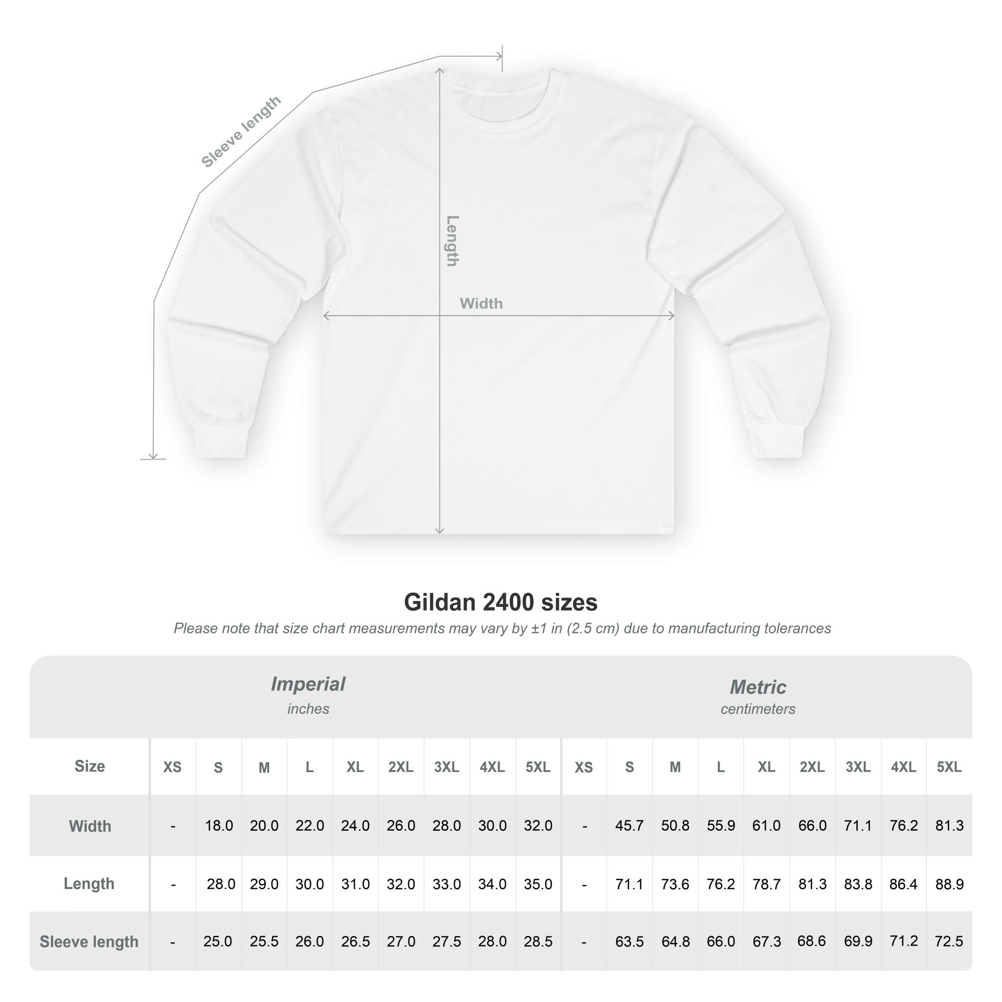 Spooky Season Long Sleeve T-Shirt - Print (Unisex)