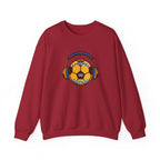 Crewneck Sweatshirt — 'Friends on Football' Headphones Logo
