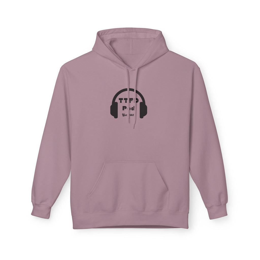 Headphones Alt Logo - Fleece Hoodie (Unisex)