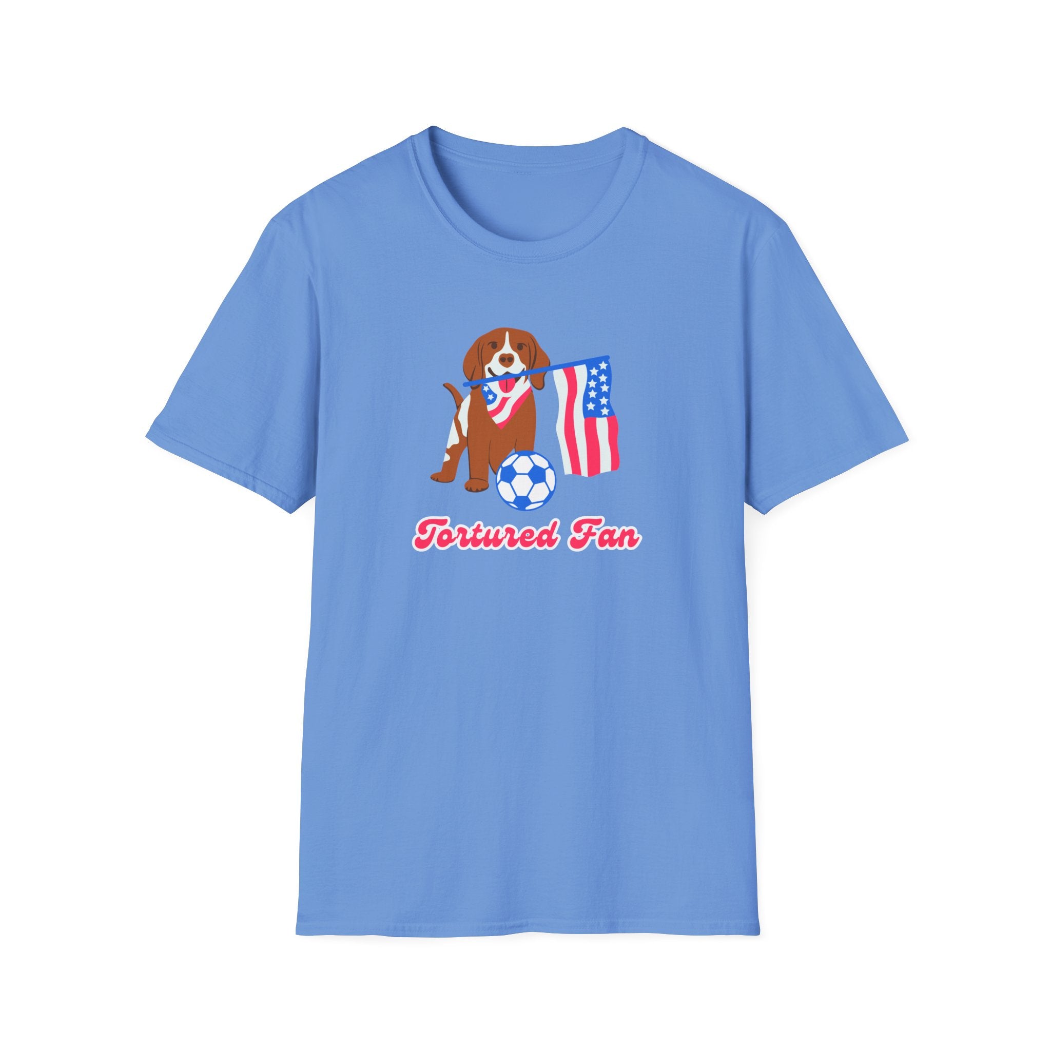 American Dog Tortured Fan T-Shirt