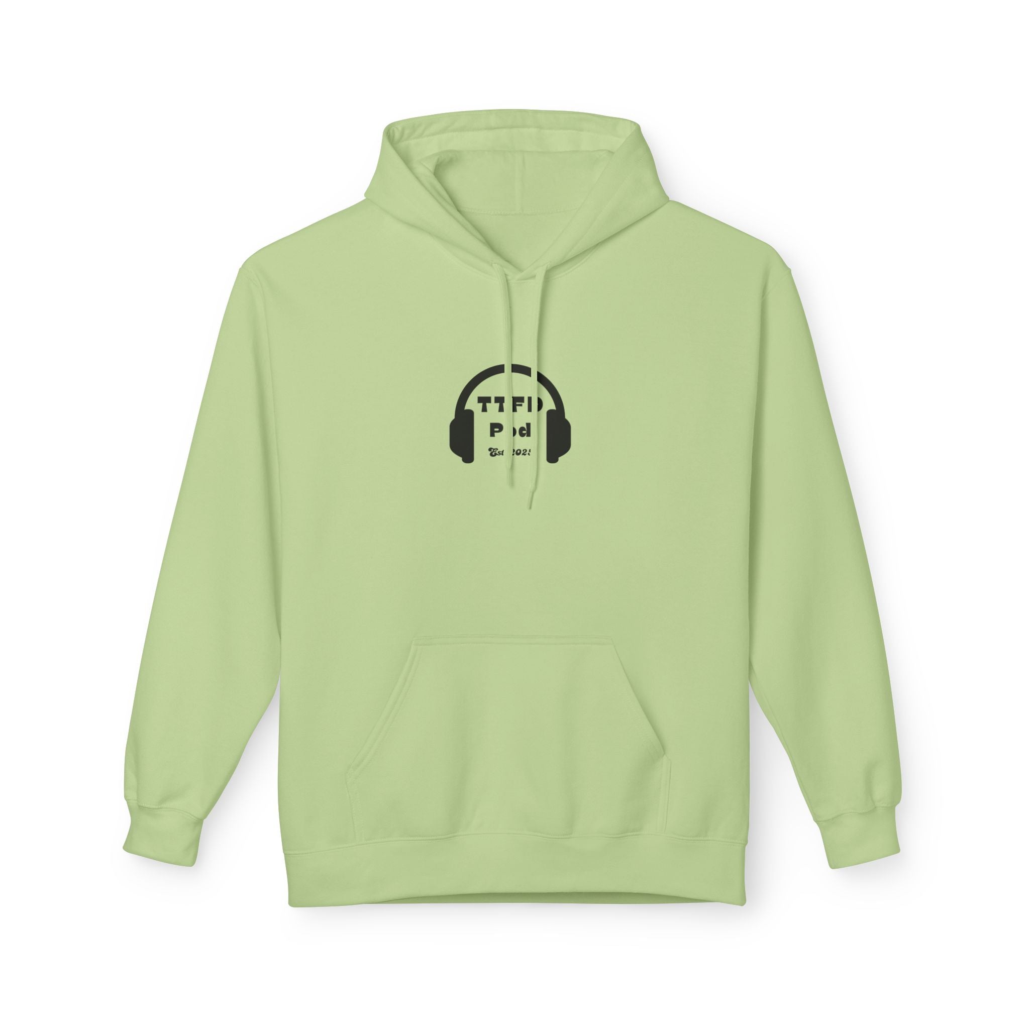Headphone Graphic Fleece Hoodie (Unisex)