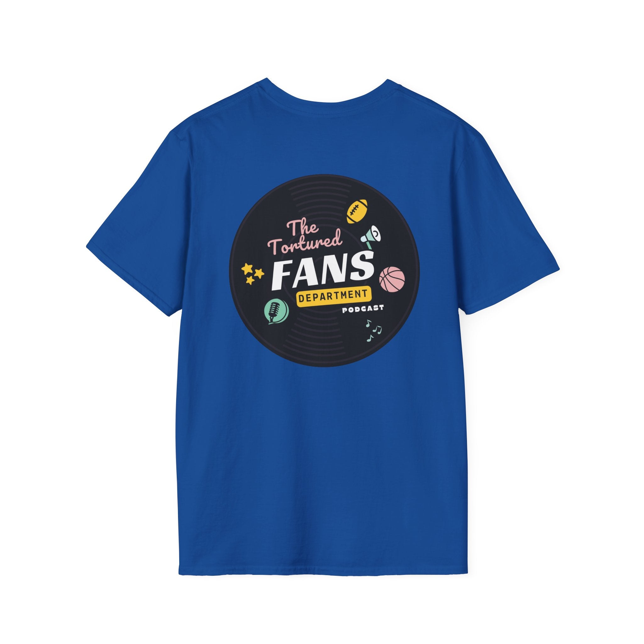 Unisex Softstyle T-Shirt with Retro Podcast Design, Perfect for Fans, Gift for Podcast Lovers, Casual Wear, Unique Tee, Comfort Fashion