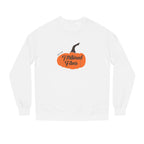 Autumn Pumpkin Sweatshirt - Cozy Fall Apparel, Seasonal Gift, Unisex Crew Neck, Halloween Wear, Pumpkin Spice Lover