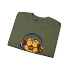 Crewneck Sweatshirt — 'Friends on Football' Headphones Logo