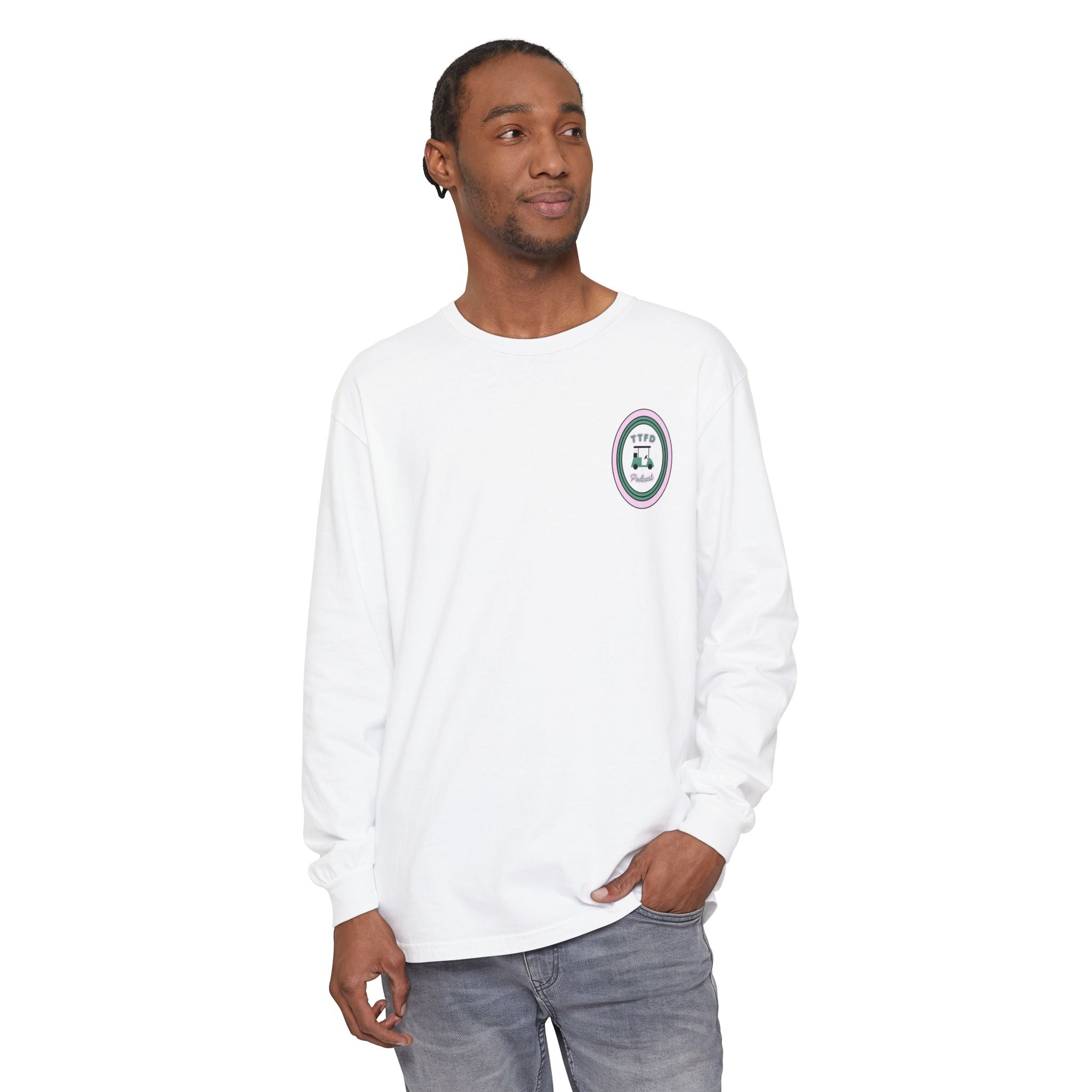 TTFD Podcast Golf Long-Sleeve Tee