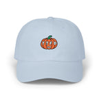 Pumpkin Patch Dad Cap — Embroidered 'TTFD' Fall Pumpkin Hat