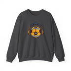 Crewneck Sweatshirt — 'Friends on Football' Headphones Logo