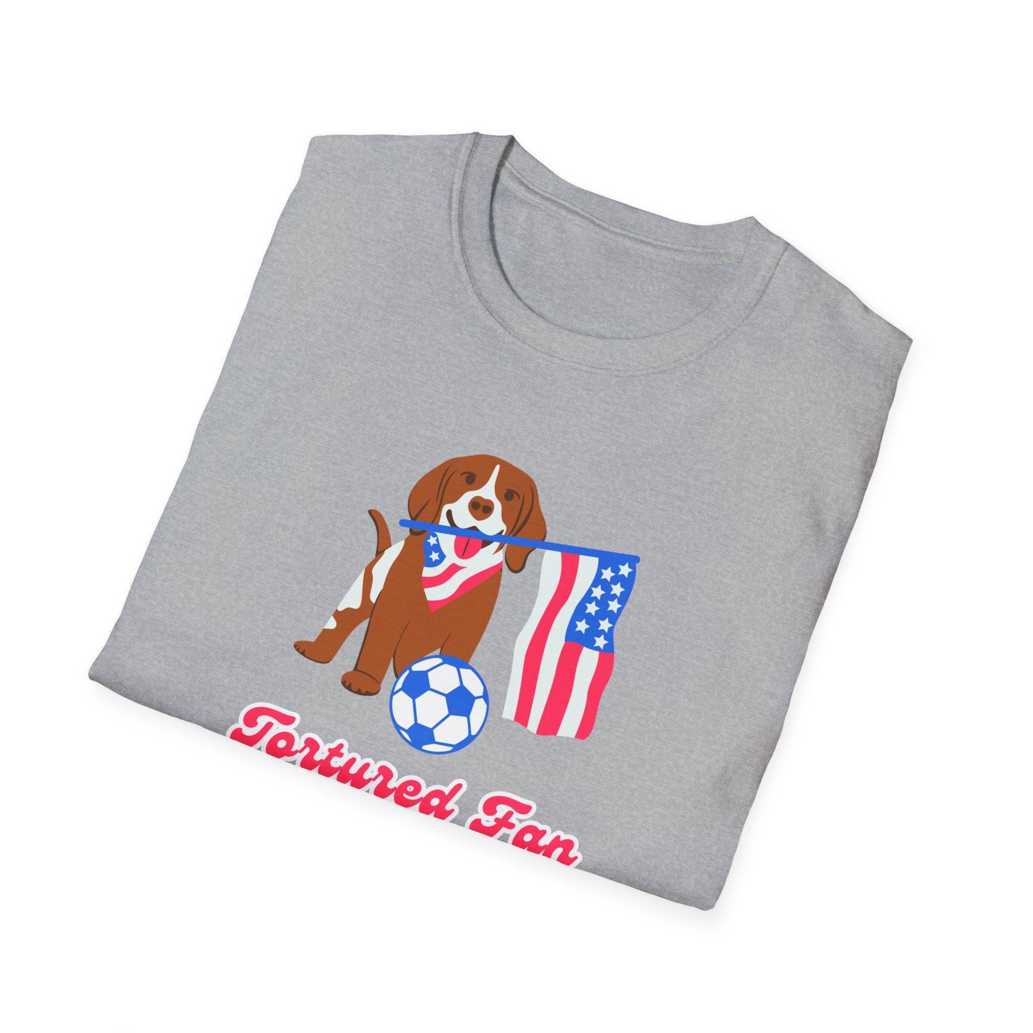 American Dog Tortured Fan T-Shirt