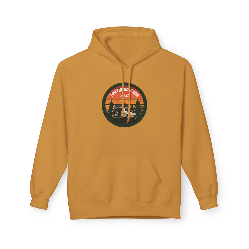 Adventure Jeep Hoodie – "I Don't Need Therapy, I Just Need My Jeep" Vintage Sunset