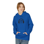 Headphones Alt Logo - Fleece Hoodie (Unisex)
