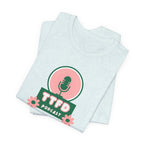 T‑Shirt — TTFD Podcast Logo Tee (Microphone & Flowers)