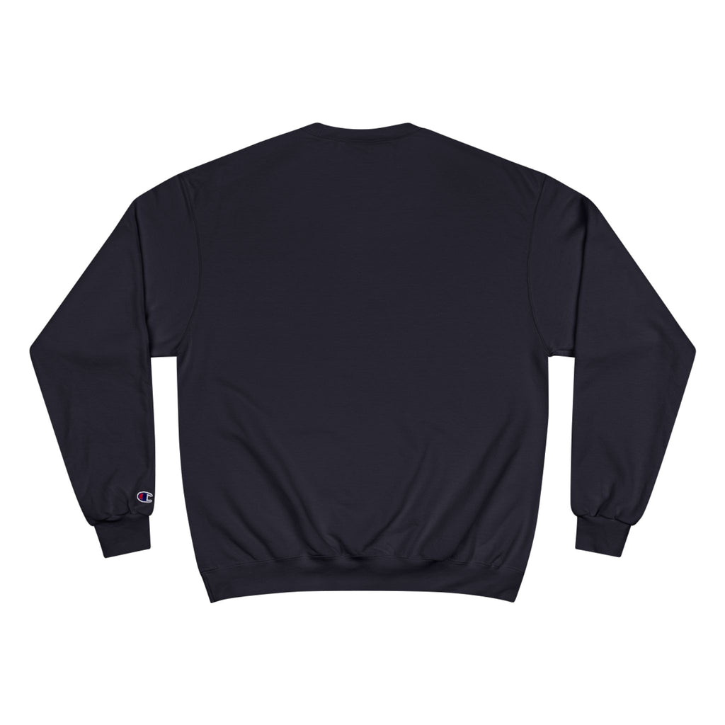 Champion Sweatshirt — Retro Stripes "WYD Podcast" Crewneck