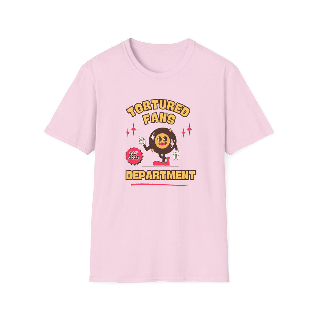 T-Shirt — "Tortured Fans Department" Retro Vinyl Tee