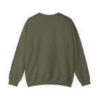 Fall Leaves & Pumpkins Crewneck Sweatshirt — Autumn Graphic Pullover
