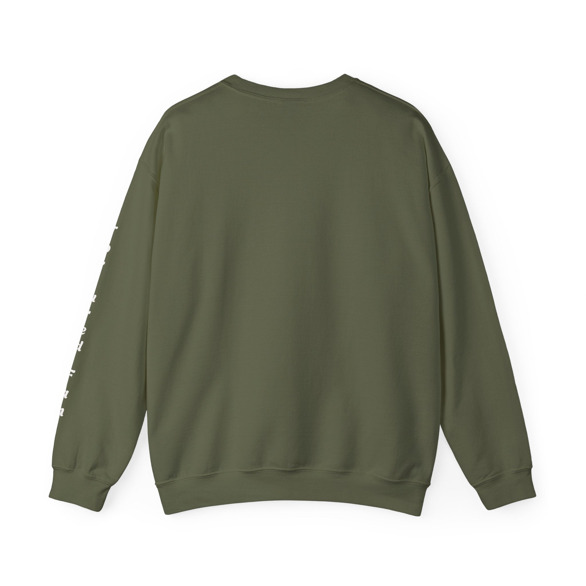 Fall Leaves & Pumpkins Crewneck Sweatshirt — Autumn Graphic Pullover