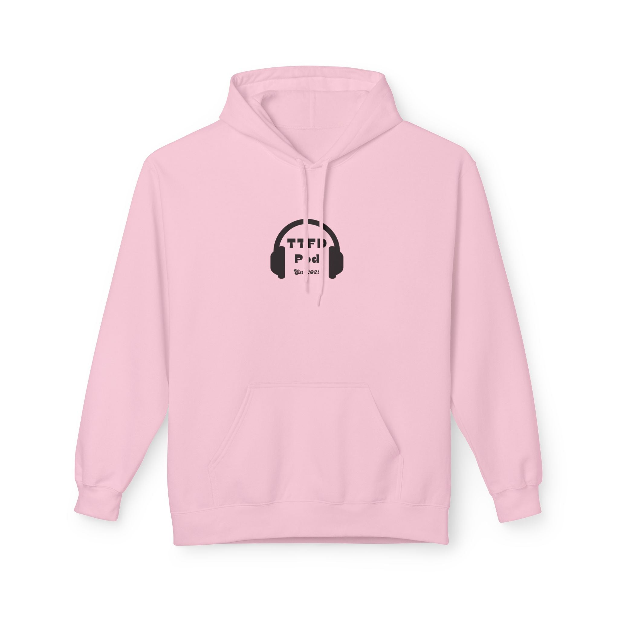 Headphone Graphic Fleece Hoodie (Unisex)