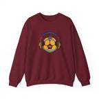 Crewneck Sweatshirt — 'Friends on Football' Headphones Logo