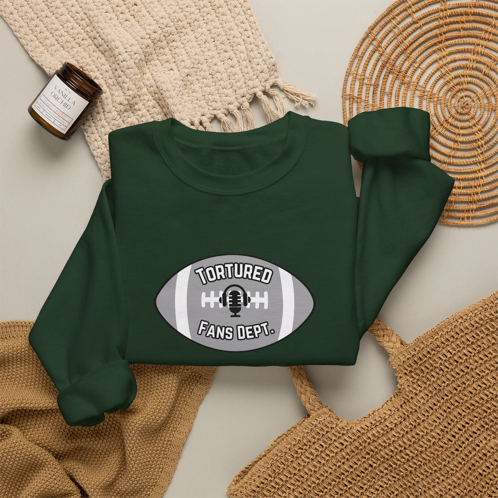 Tortured Fans Dept. Football Crewneck Sweatshirt