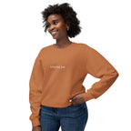Minimalist "Saturated Fan" Crewneck Sweatshirt