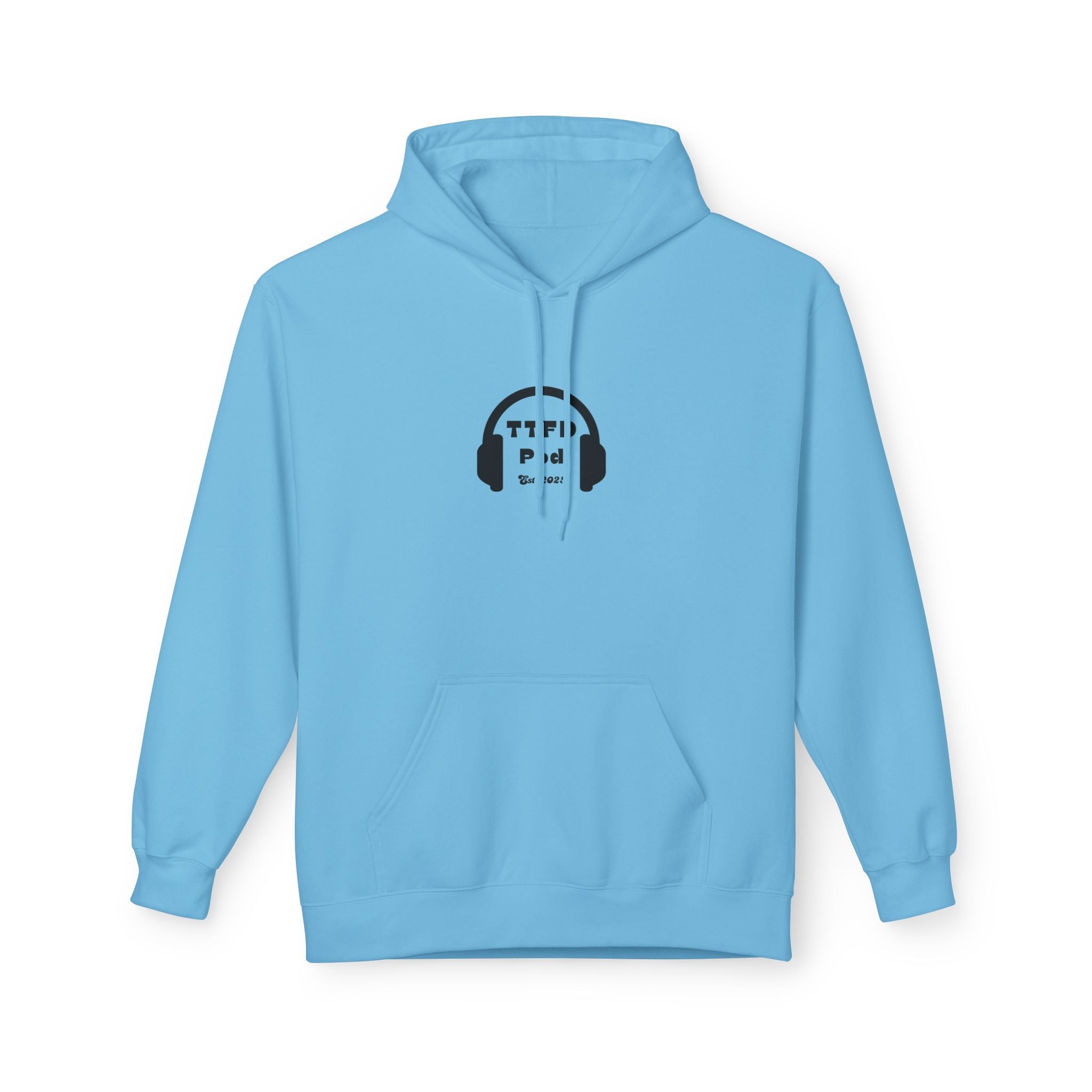 Headphone Graphic Fleece Hoodie (Unisex)