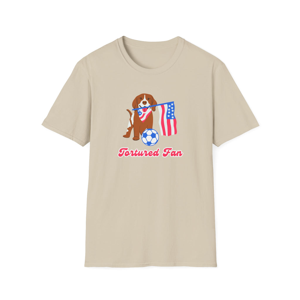 American Dog Tortured Fan T-Shirt