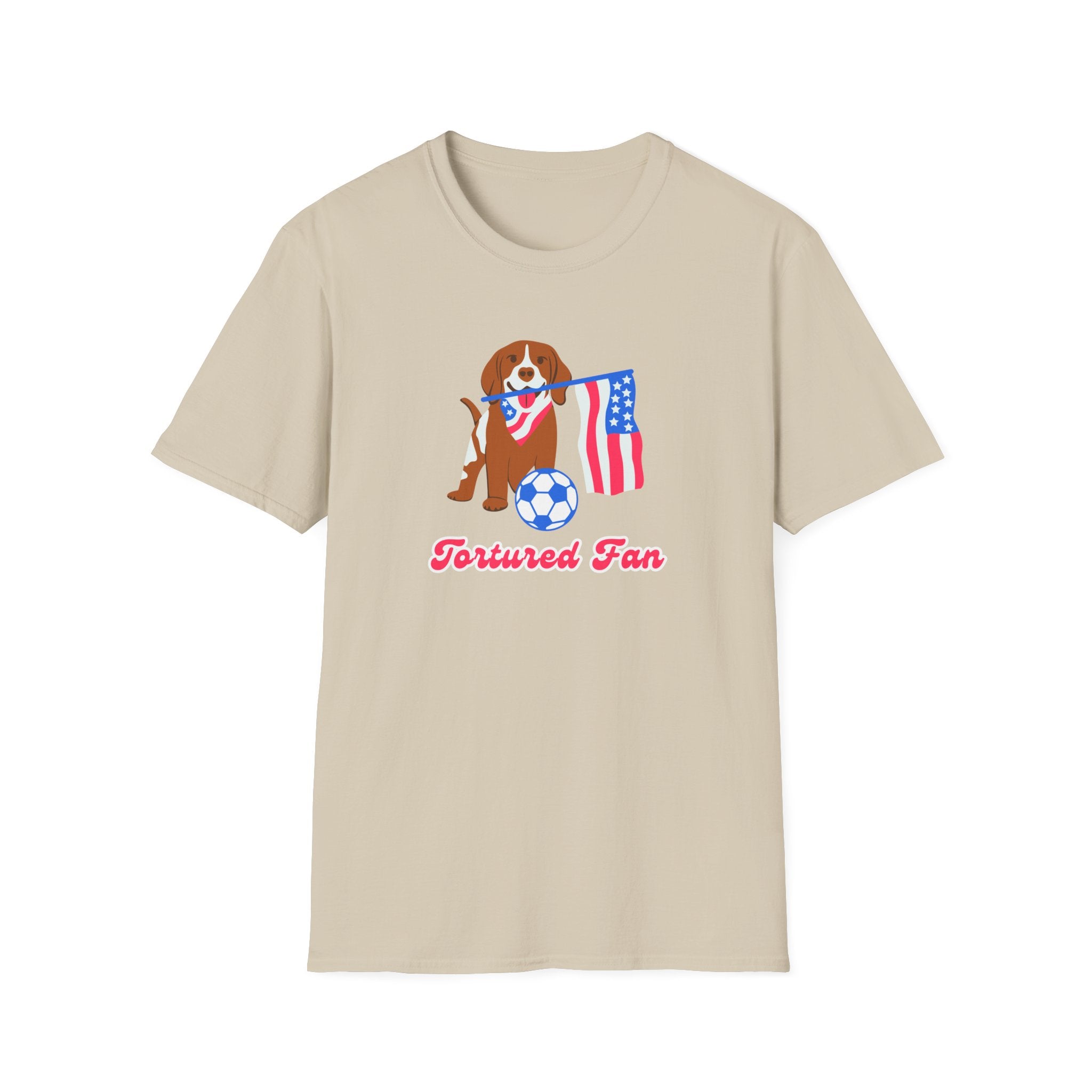 American Dog Tortured Fan T-Shirt