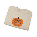 Crewneck Sweatshirt — Pumpkin "Tortured Fan" Halloween Graphic