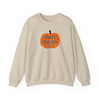 Crewneck Sweatshirt — Pumpkin "Tortured Fan" Halloween Graphic