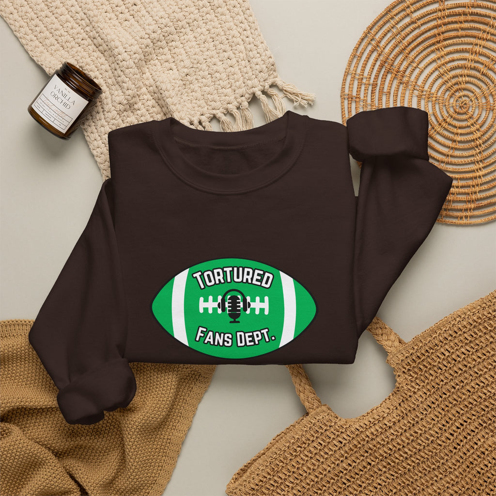 Tortured Fans Dept. Football Crewneck Sweatshirt