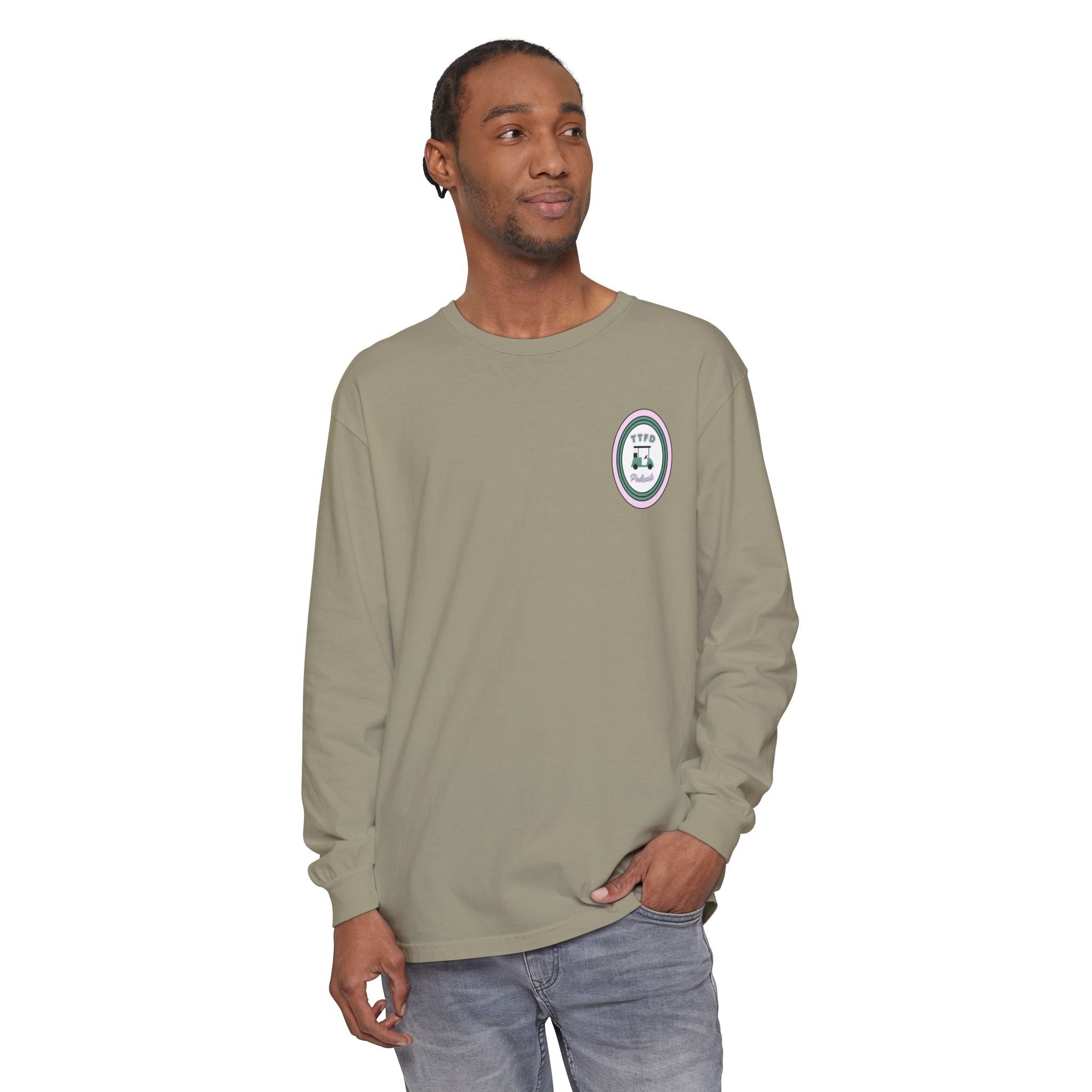 TTFD Podcast Golf Long-Sleeve Tee