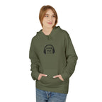 Headphone Graphic Fleece Hoodie (Unisex)
