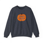 Crewneck Sweatshirt — Pumpkin "Tortured Fan" Halloween Graphic