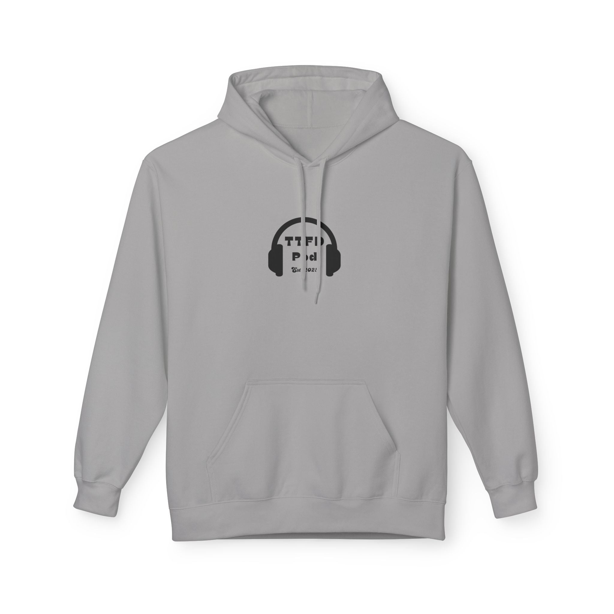 Headphone Graphic Fleece Hoodie (Unisex)