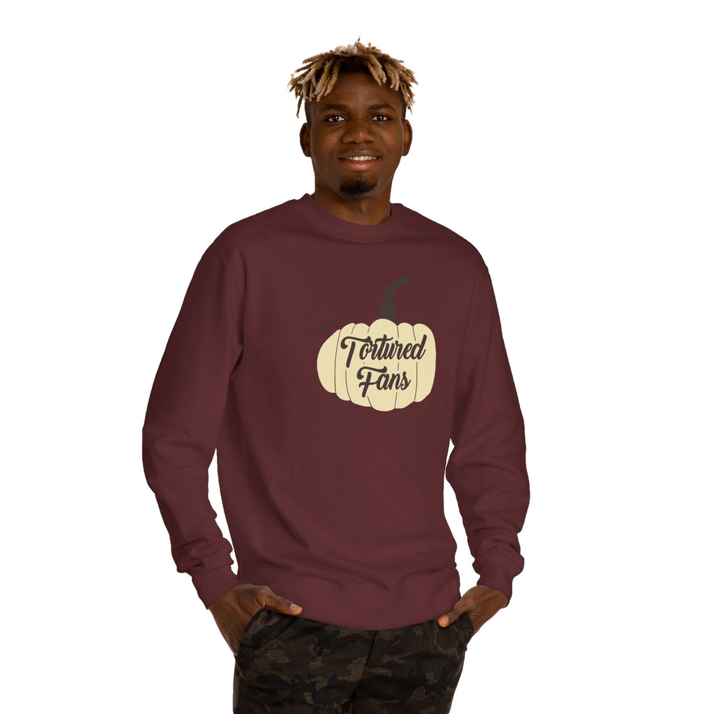 Autumn Pumpkin Sweatshirt - Cozy Fall Apparel, Seasonal Gift, Unisex Crew Neck, Halloween Wear, Pumpkin Spice Lover