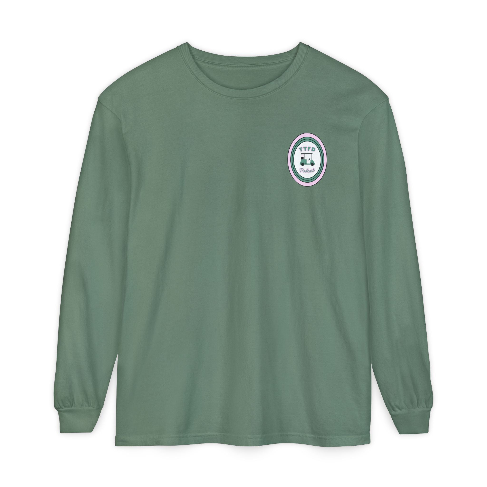 TTFD Podcast Golf Long-Sleeve Tee